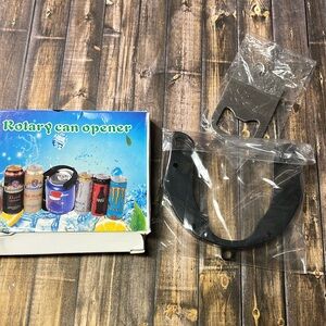 5for$10 Silver Bottle Opener Keychain And Black Rotary Can Opener NWT